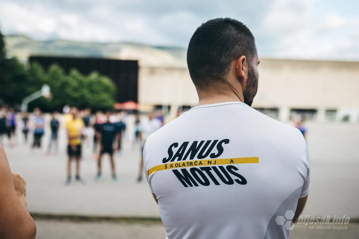 Trening i party na otvorenom u Mostaru