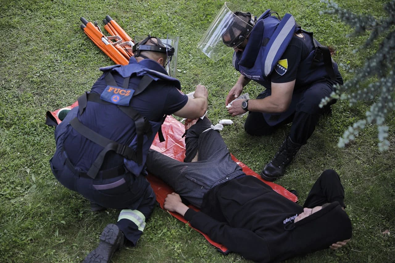 Pokazna vježba: Suradnja za spašavanje ljudskih života