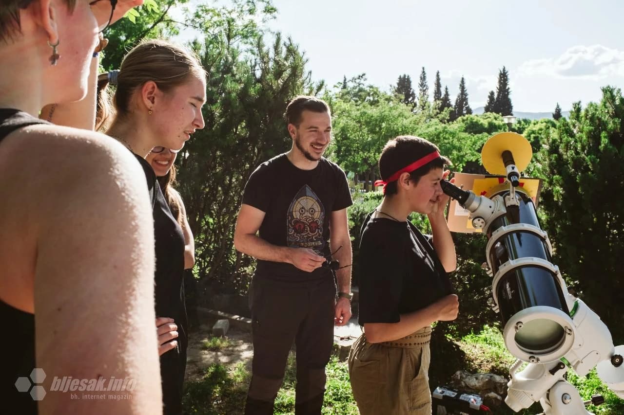 Čarobni trenutak - Sunčeve pjege u Mostaru