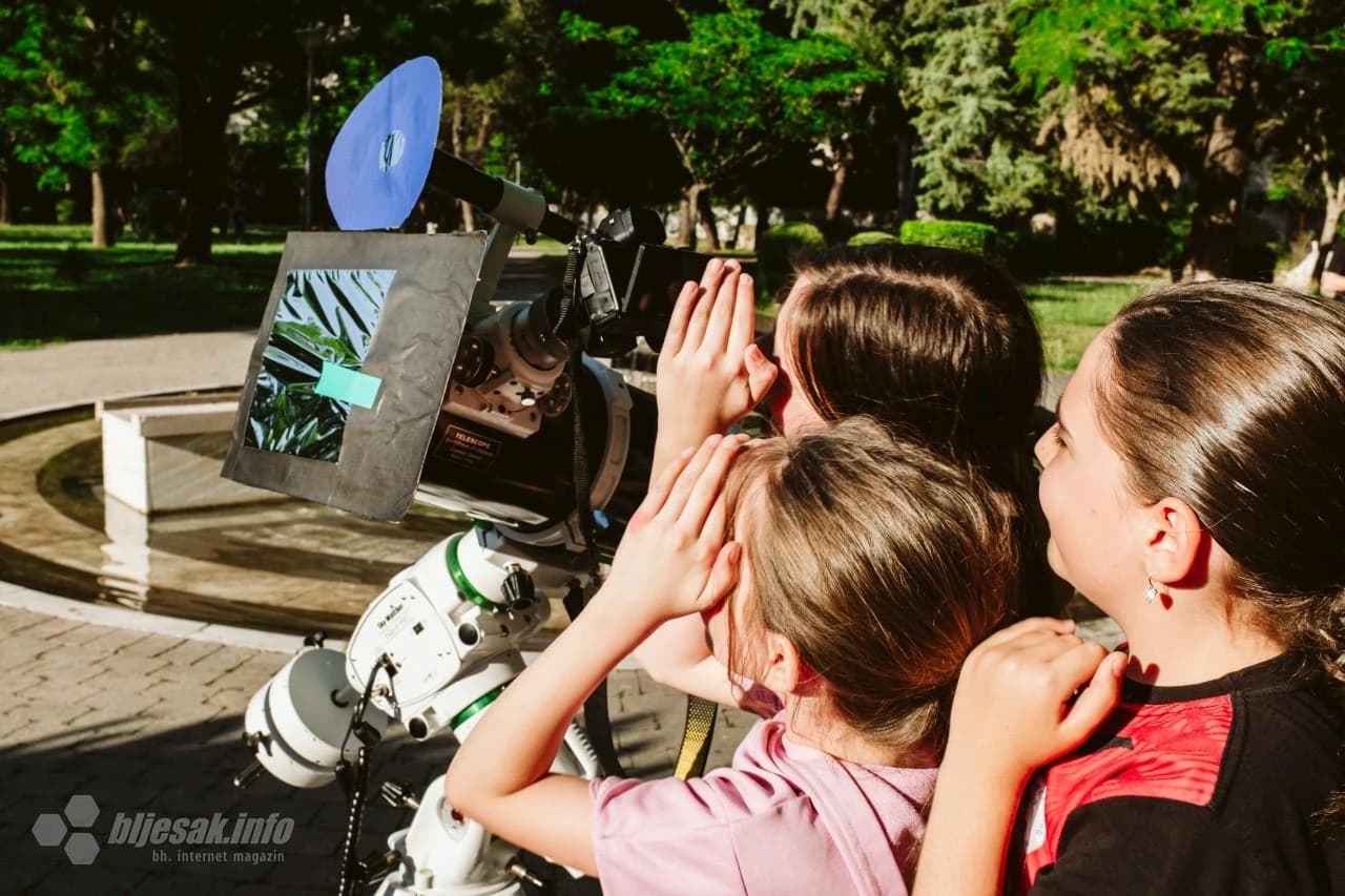 Čarobni trenutak - Sunčeve pjege u Mostaru