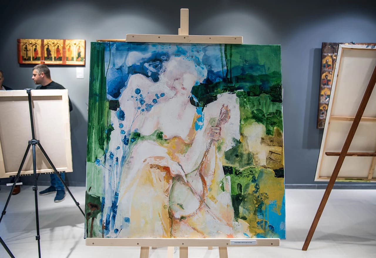 U Muzeju Žitomisliš otvorena izložba slika slikarice Jelene Glogovac Savić