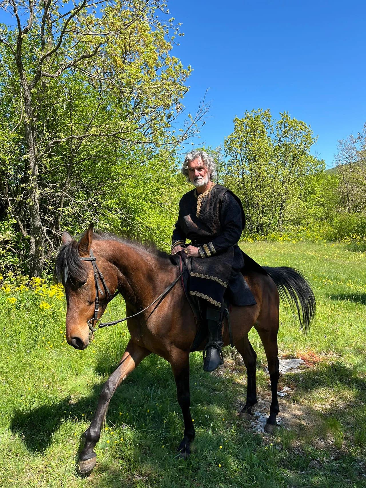 Sa snimanja u selu Sovići