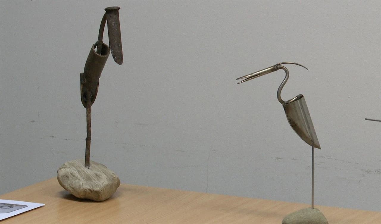 Industrijski otpad pretvoren u umjetnička djela