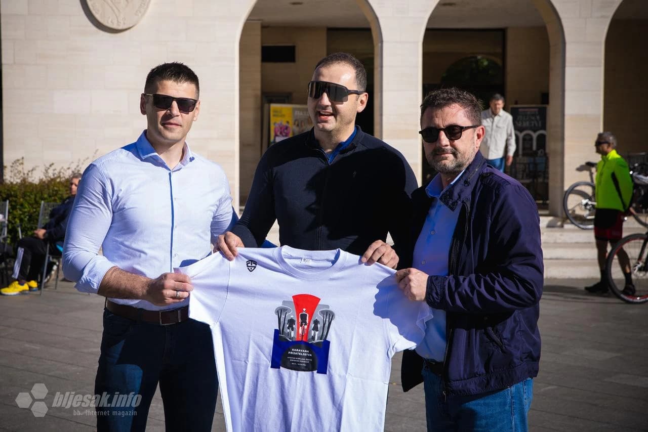 Karavana se zaputila iz Mostara do Grada Vukovara 