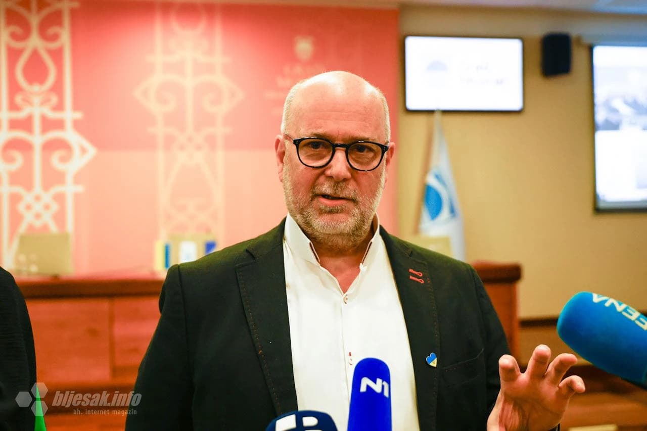 Ukrajinski gradonačelnici kod mostarskog Maria Kordića