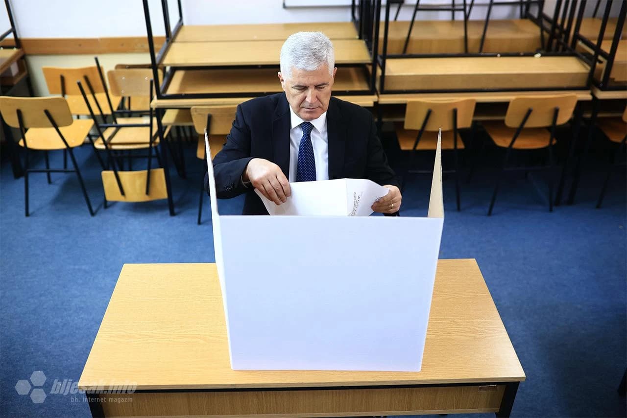 Čović glasovao za Sabor RH