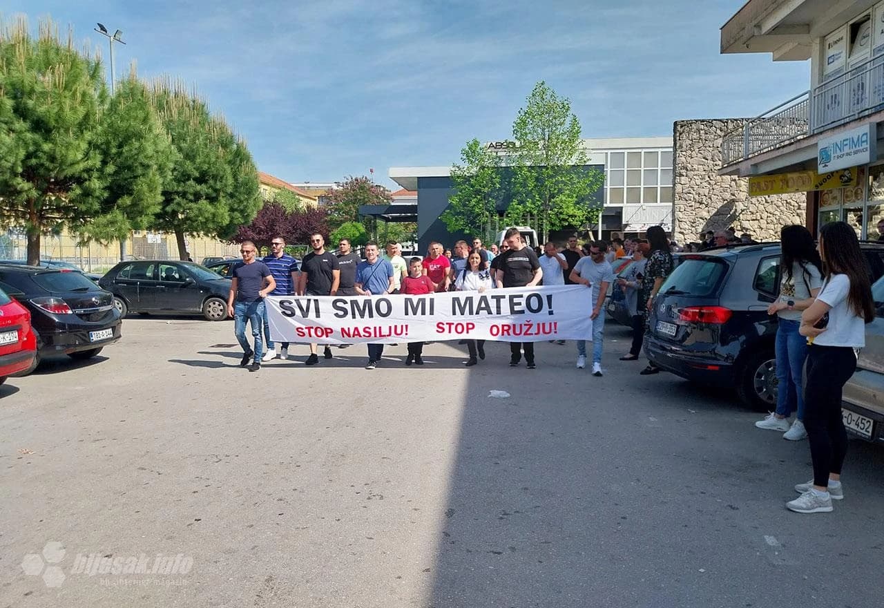 Prosvjedna šetnja u Čapljini