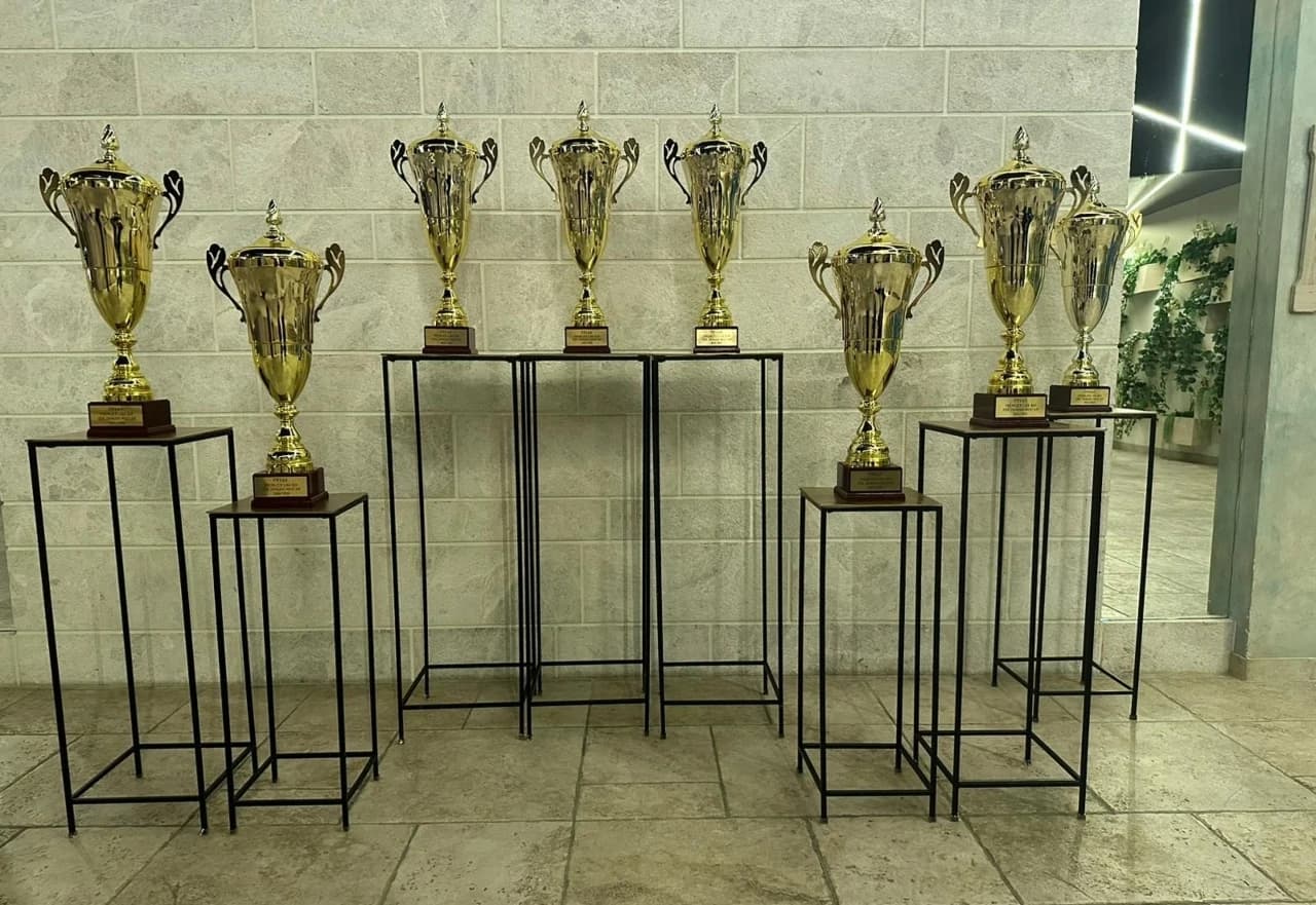 Osam pehara HŠK Zrinjski Mostar