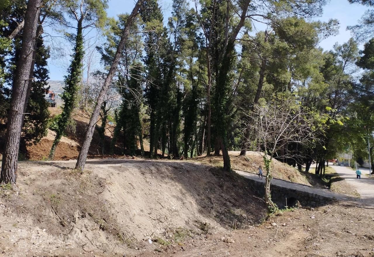 Očišćene male stepenice