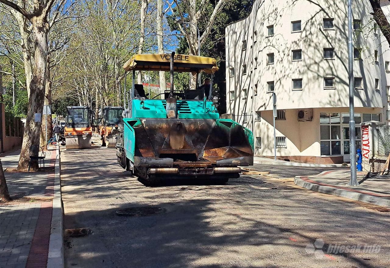 Započelo asfaltiranje Ulice kralja Petra Krešimira IV.