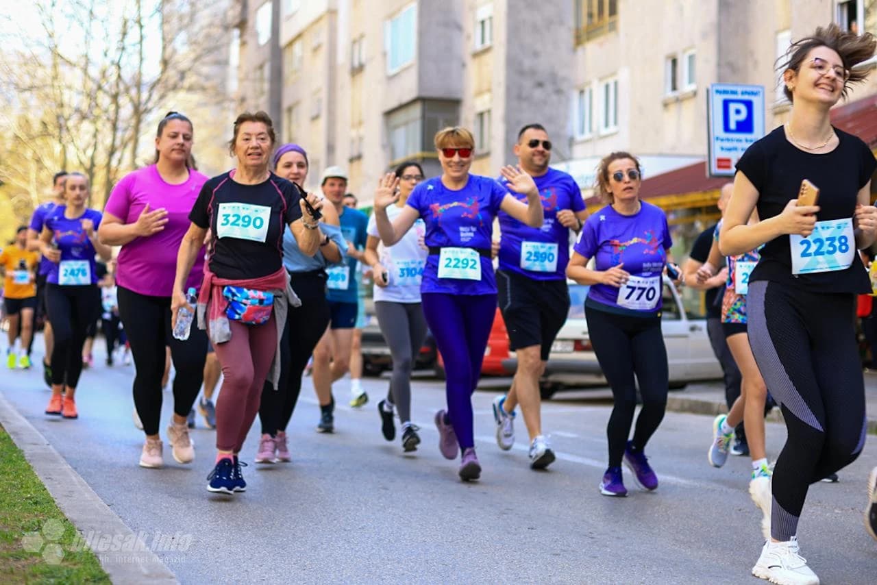 Više od 1.500 ljudi trčalo u Mostaru za humanitarne svrhe