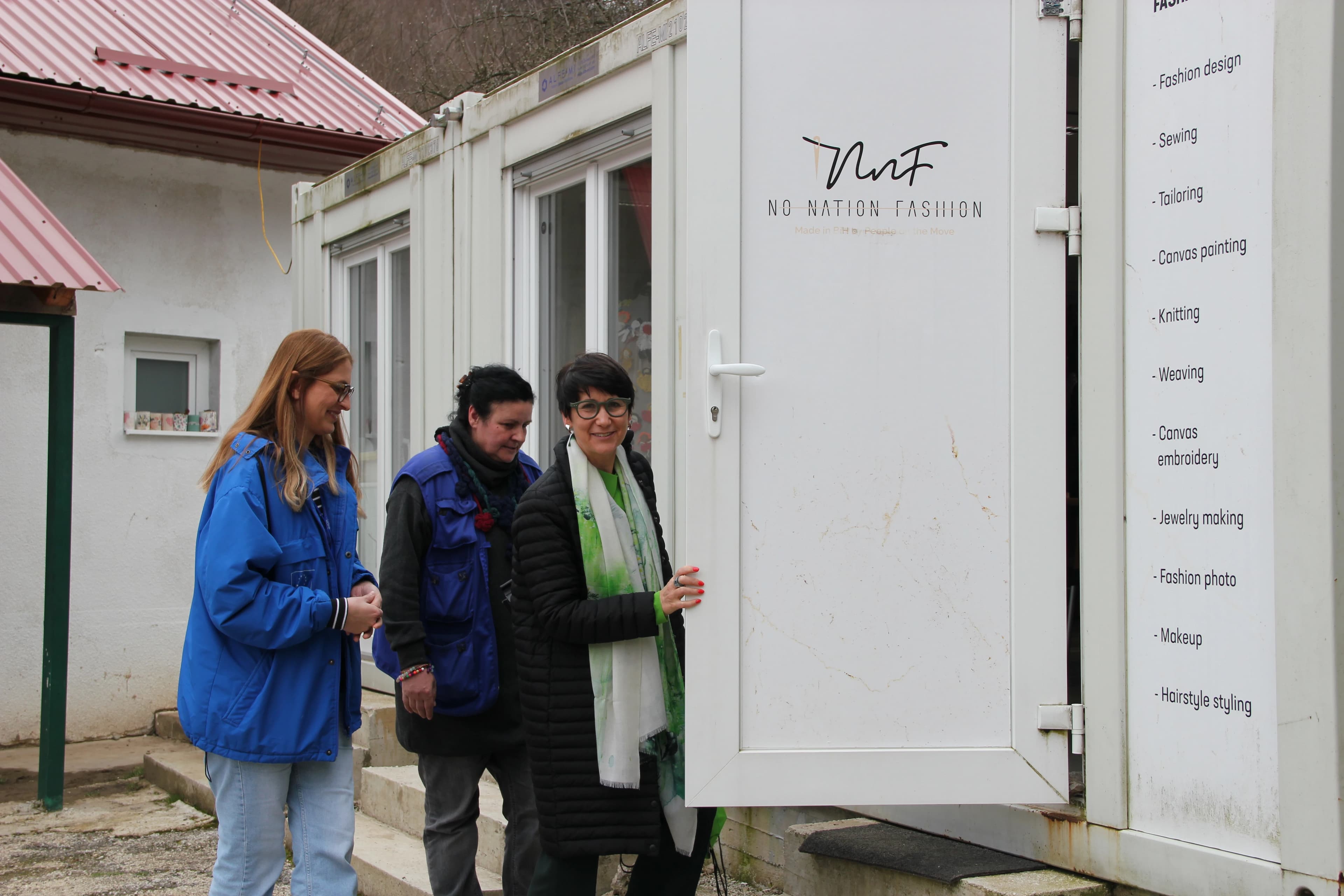 Foto: PR / Nejla Ramović Donacija Goethe- Instituta  za pomoć izbjeglicama