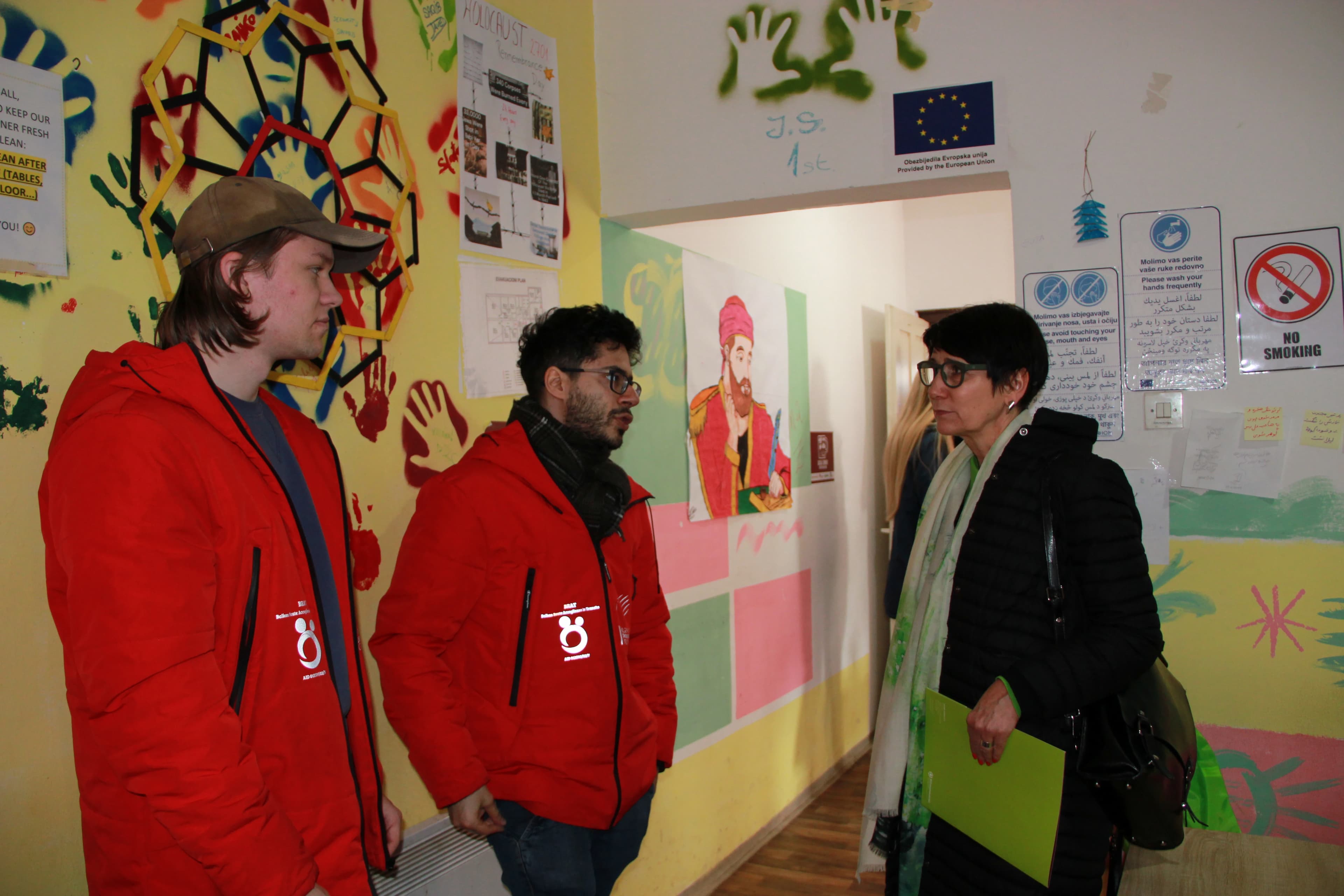 Foto: PR / Nejla Ramović Donacija Goethe- Instituta  za pomoć izbjeglicama