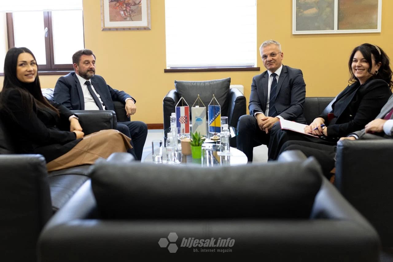 Mario Kordić u službenu posjetu primio državnog tajnika Središnjeg državnog ureda za Hrvate izvan Republike Hrvatske Zvonku Milasa