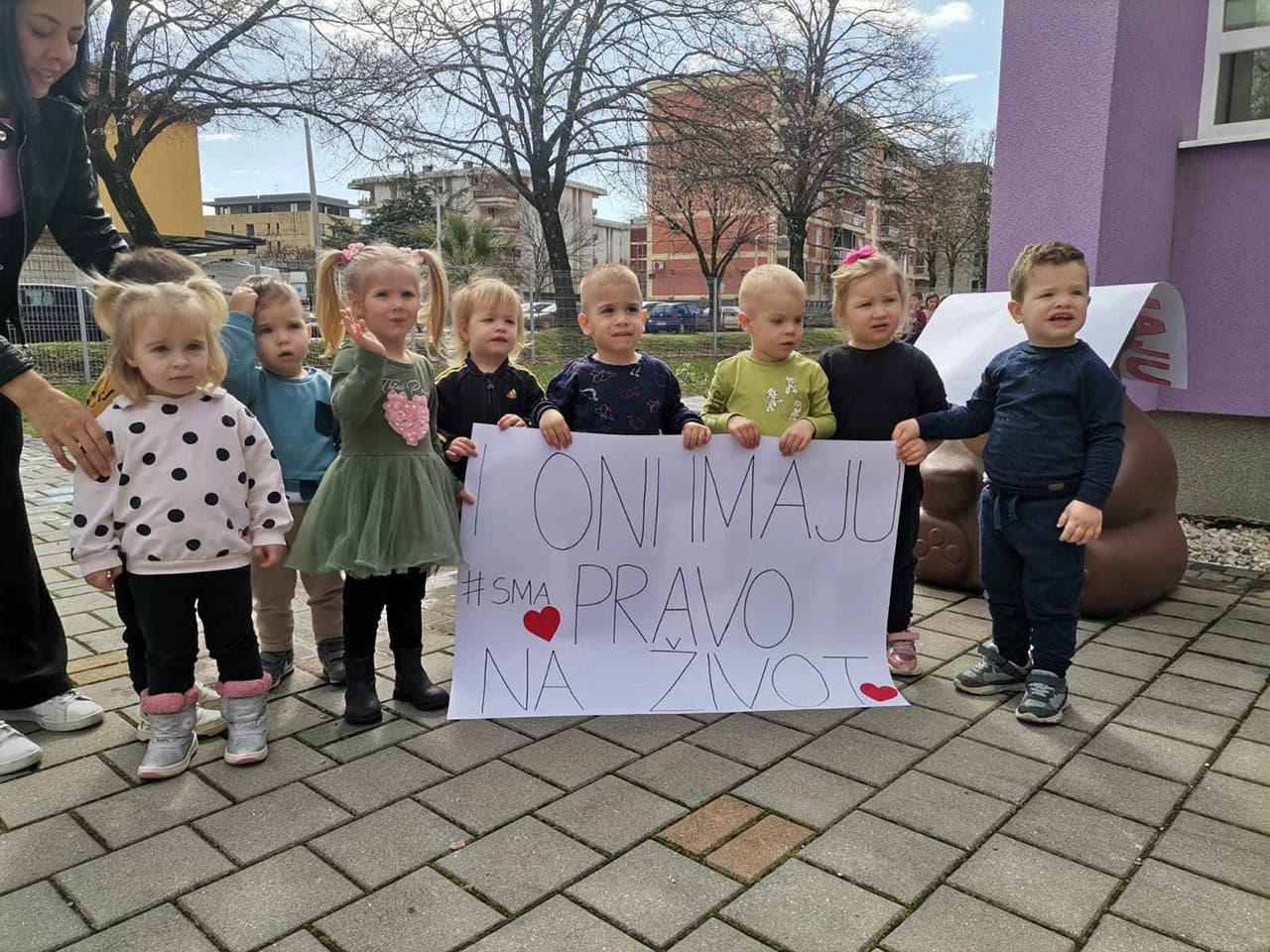 Mališani poručili...