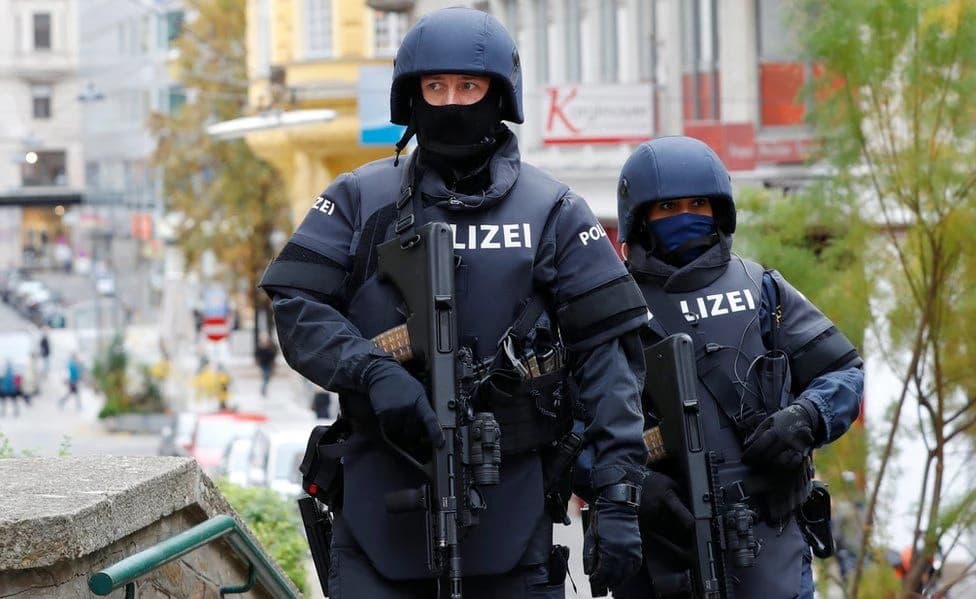 Austrijska policija u akciji (Fotografija nije vezana za događaj)