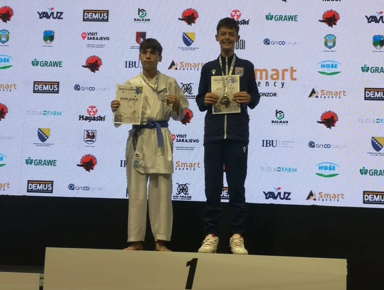 Nove medalje za Karate klub Široki Brijeg