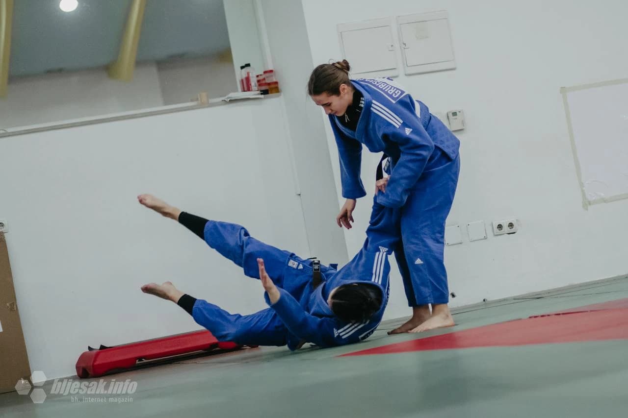 Trening Judo kluba Herceg iz Mostara