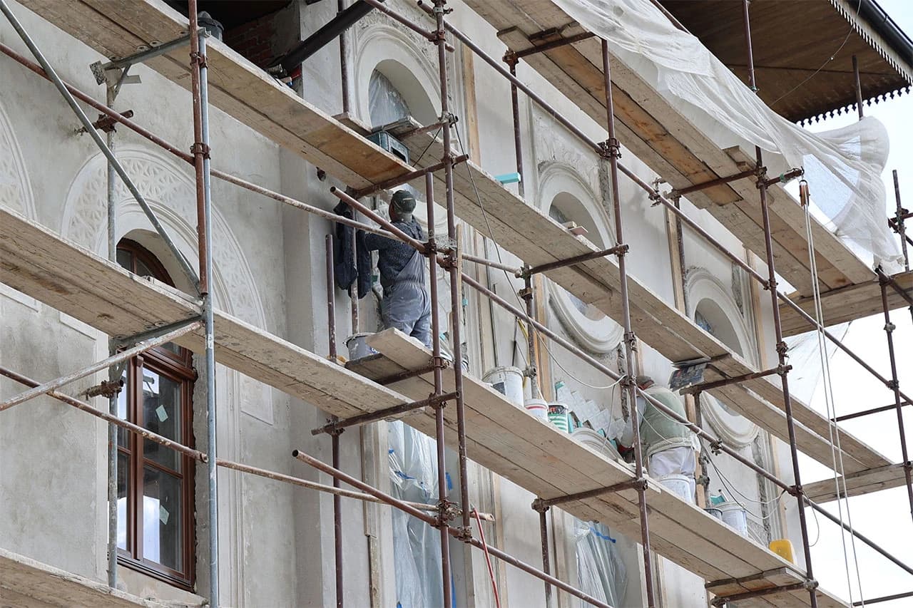 Detalji na fasadi...