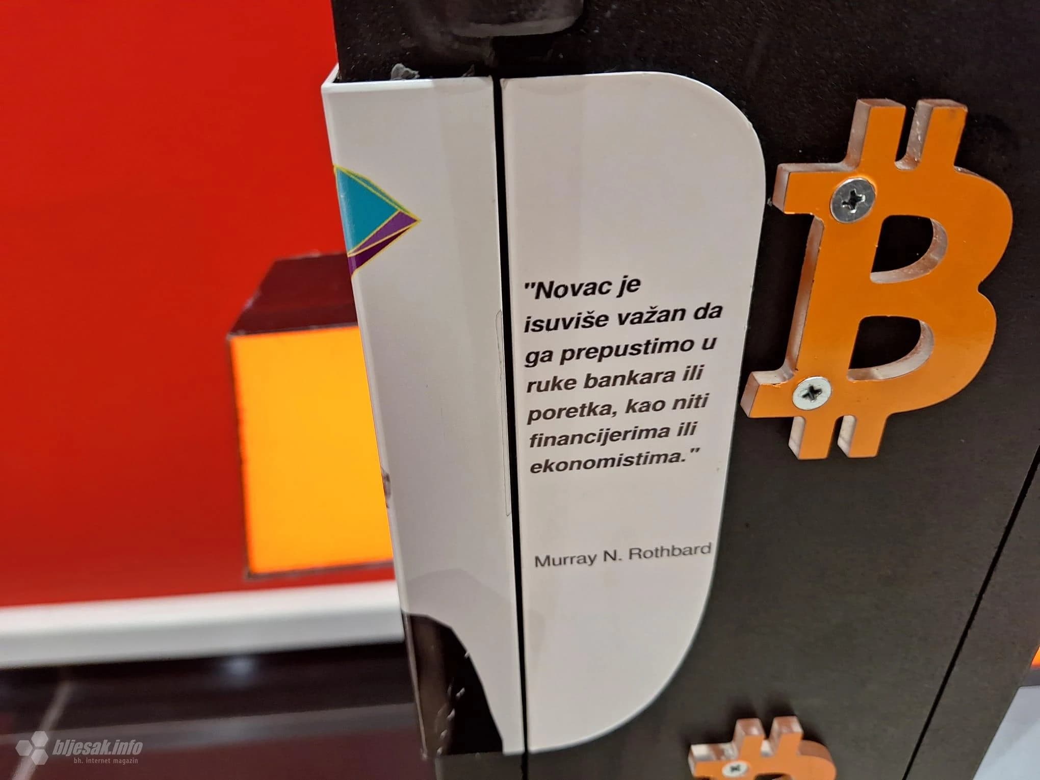 Prvi Bitcoin bankomat u Mostaru omogućava građanima trgovinu kriptovalutama