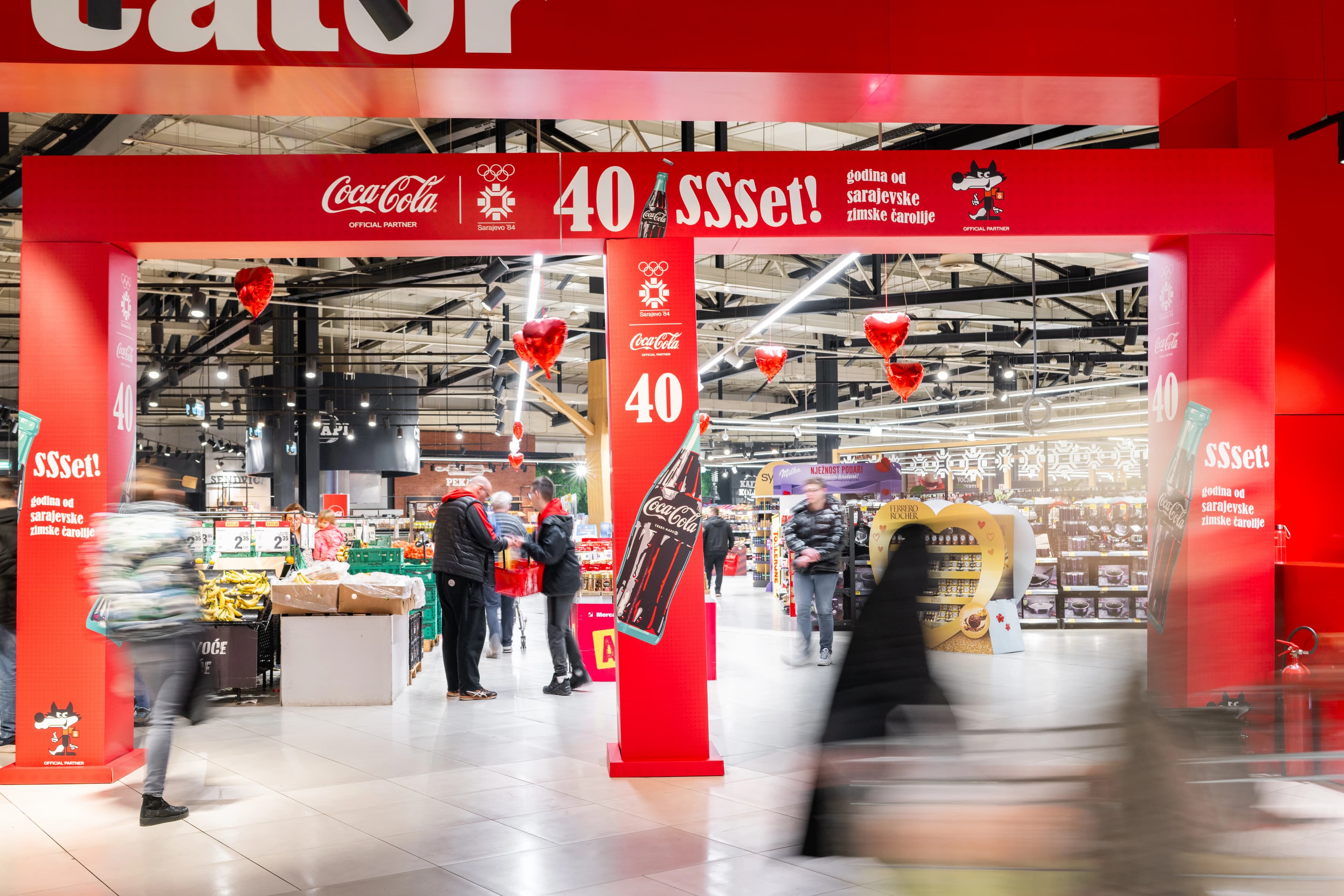 Foto:PR/ Jubilej Olimpijade u Sarajevu/ Coca - Cola BiH