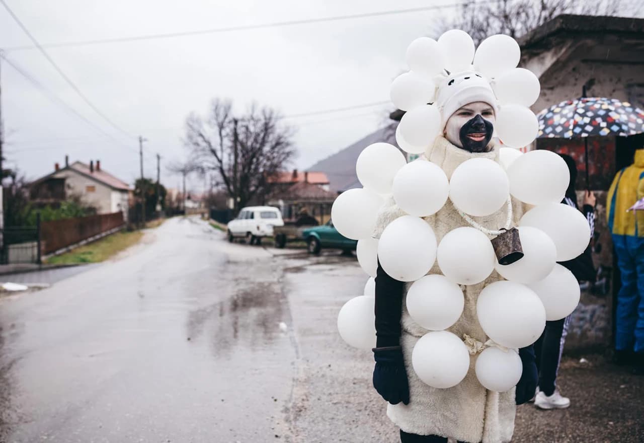 Karnevalska povorka u Bijelom Polju