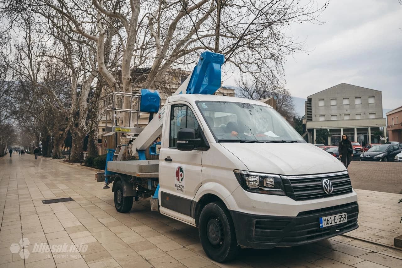 Vozilo JP Parkovi Mostar