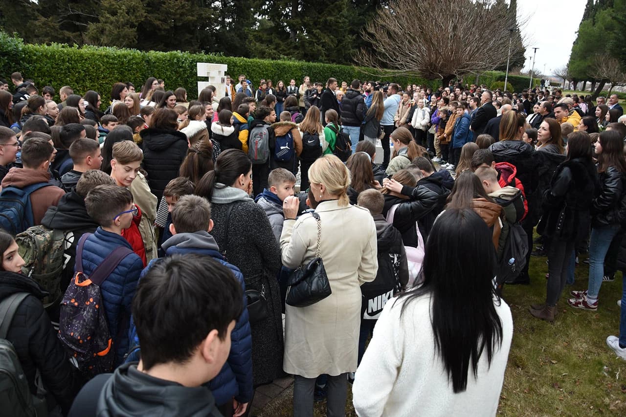 Obljetnica pogibije jedanaest učenika osnovne škole fra Didaka Buntića