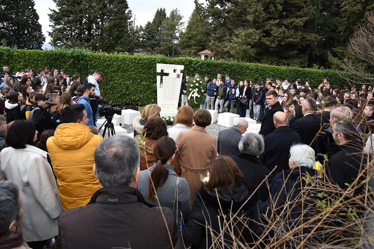 Obljetnica pogibije jedanaest učenika osnovne škole fra Didaka Buntića