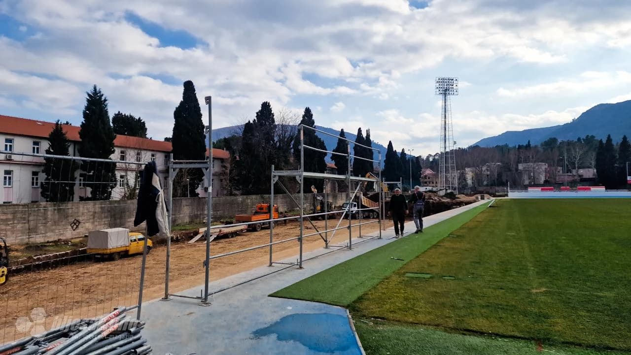 Radovi na stadionu HŠK Zrinjski