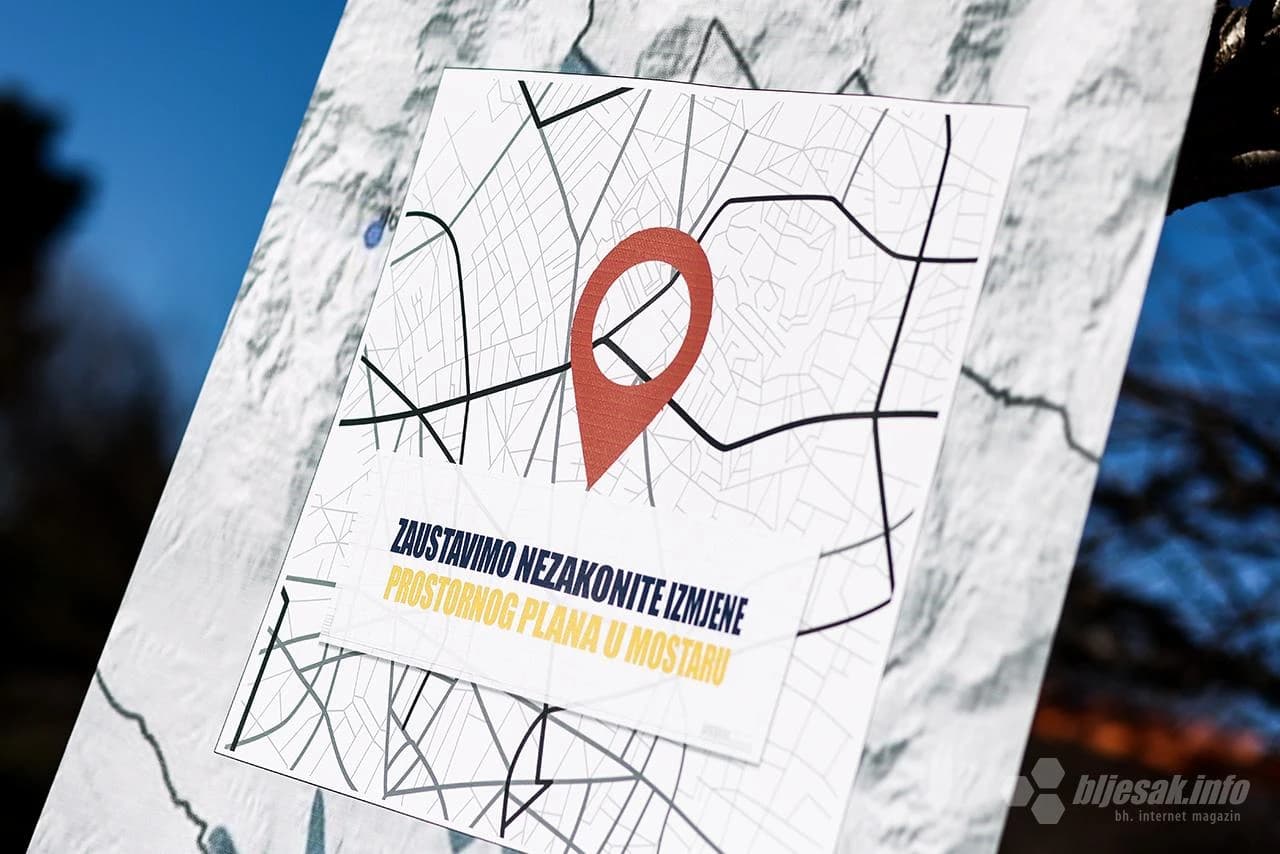 Ulična akcija mještana sedam naselja Mostara