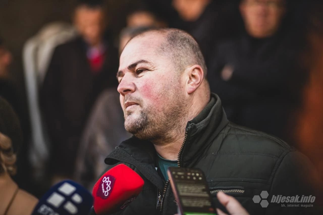 Štrajk upozorenja djelatnika HP Mostar