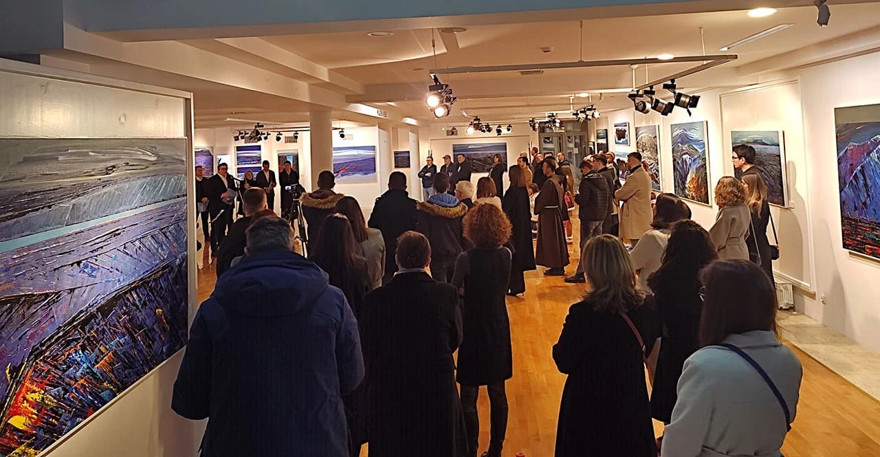 Izložba Mladena Ivešića u Livnu