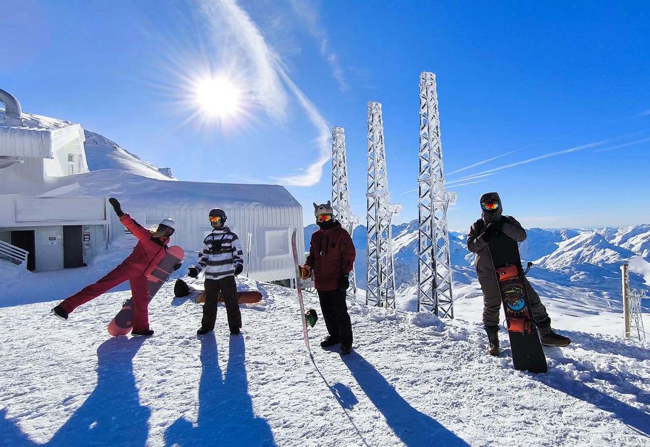 KAS Bonk snowboarding škola