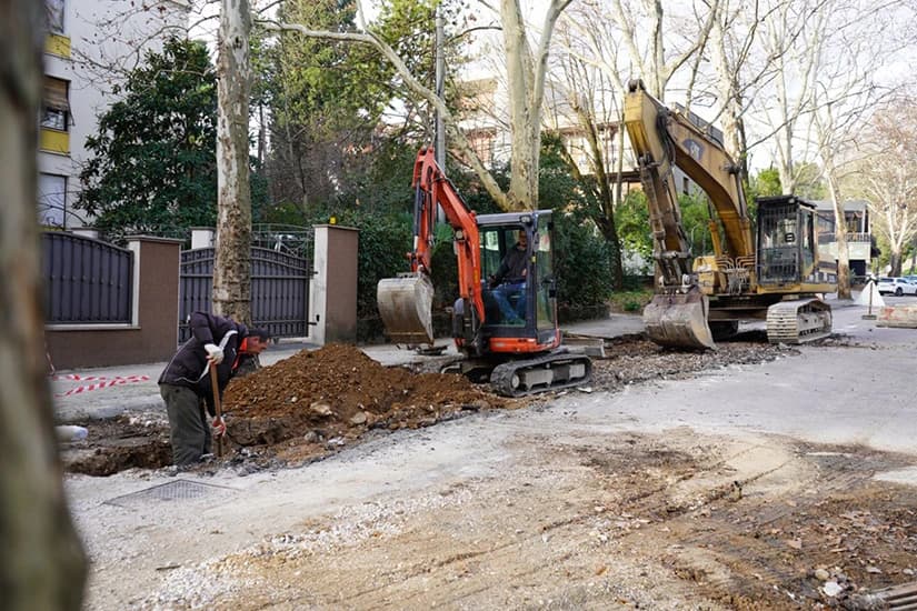 Radovi u Ulici kralja Petra Krešimira IV