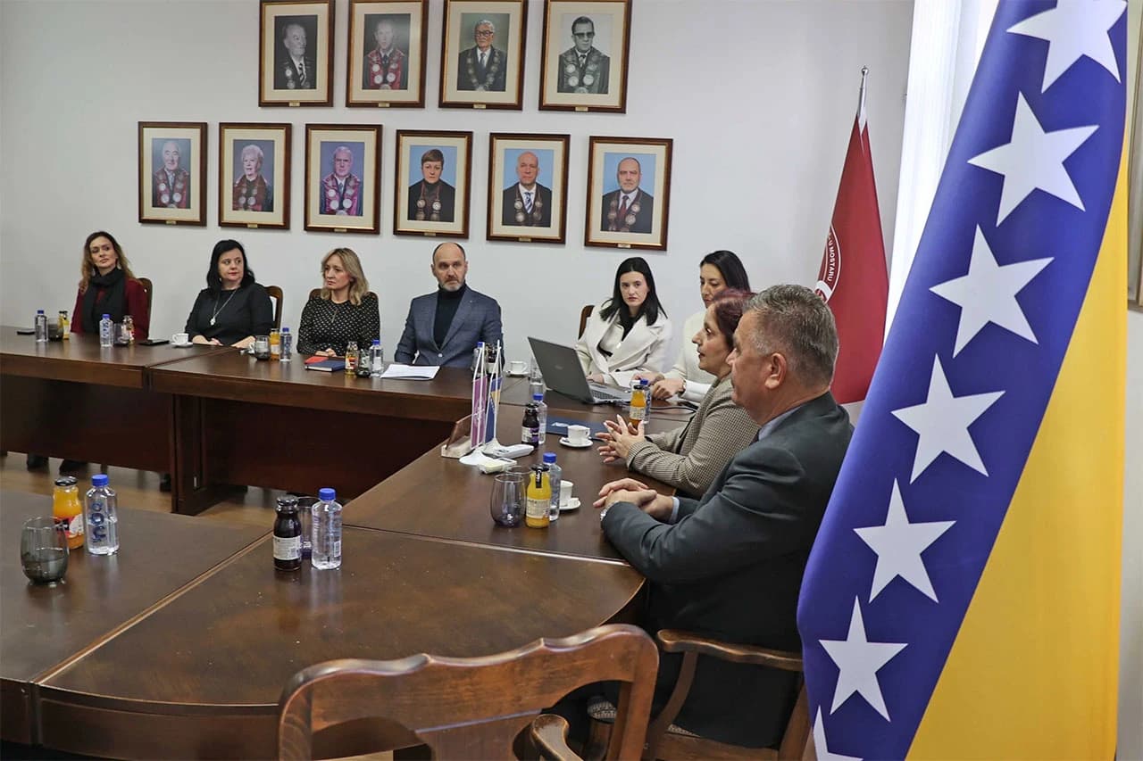 Predstavljen projekt sportskih terena na kampusu Univerziteta Džemal Bijedić