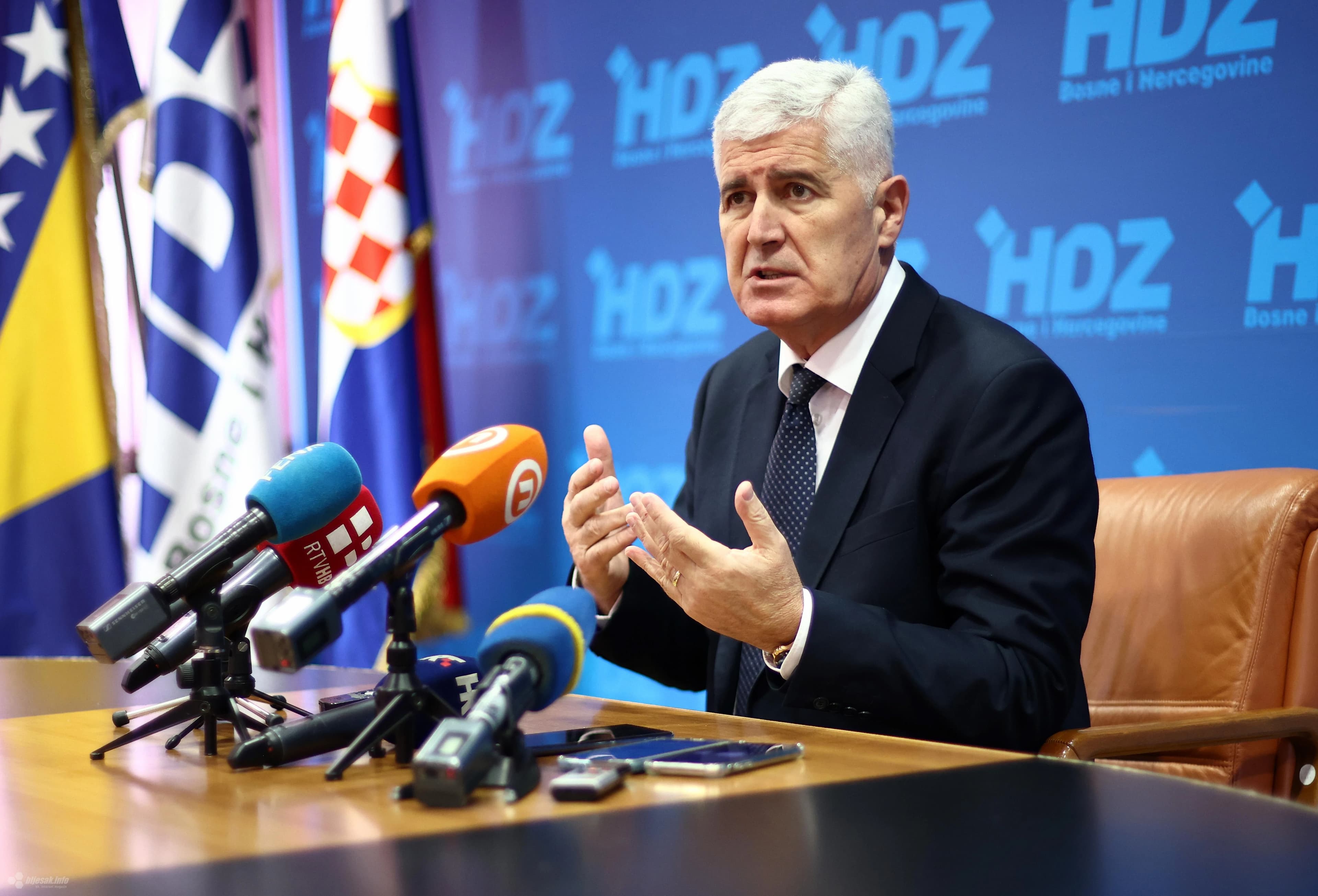Predsjednik HDZ-a BiH i HNS-a BiH Dragan Čović