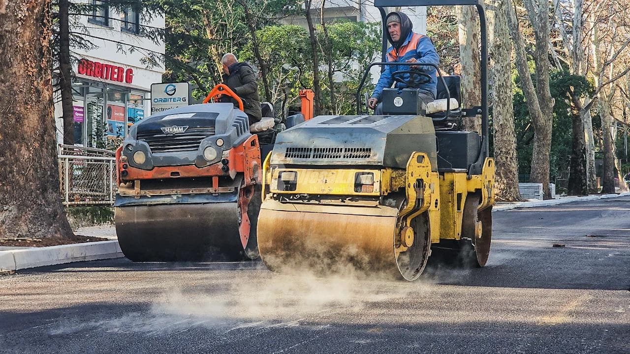 Asfaltiranje Ulice kralja Petra Krešimira IV