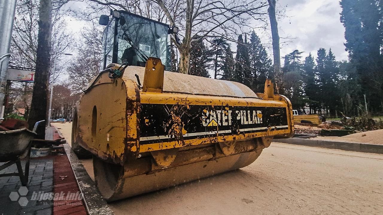 Pripreme za asfaltiranje Ulice kralja Petra Krešimira IV.