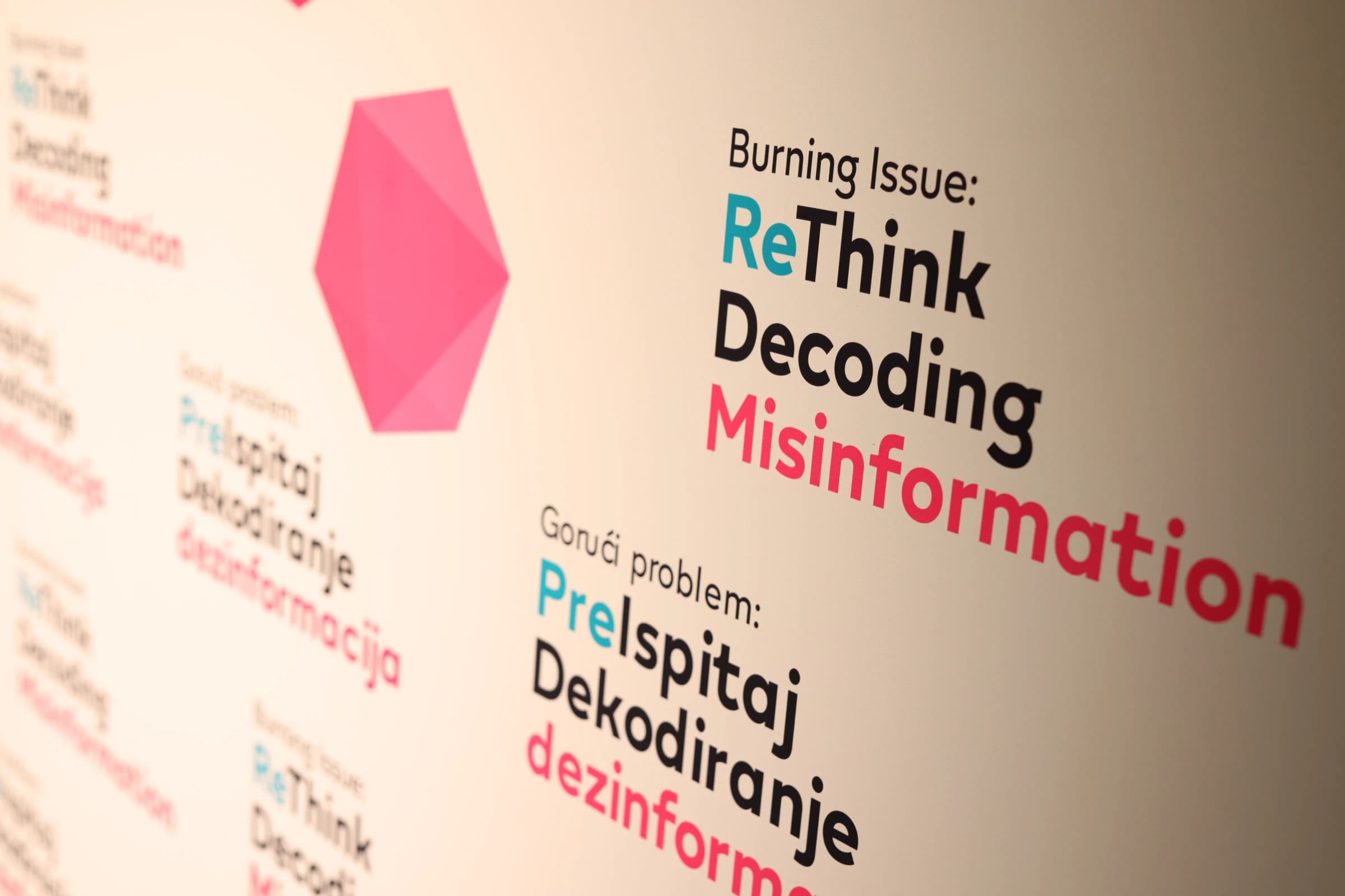 Konferencija "ReThink: Decoding Misinformation" 