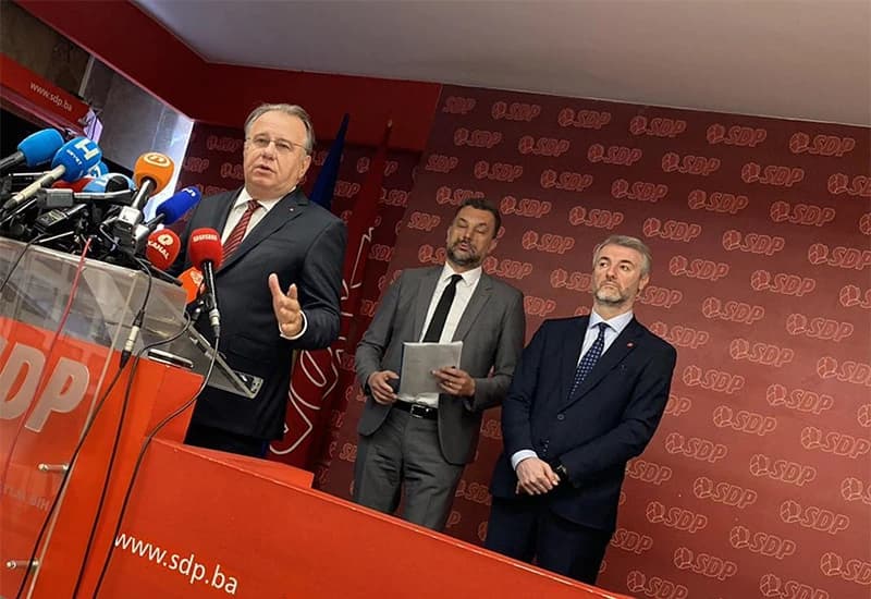 Trojka na press-konferenciji u Sarajevu | N1