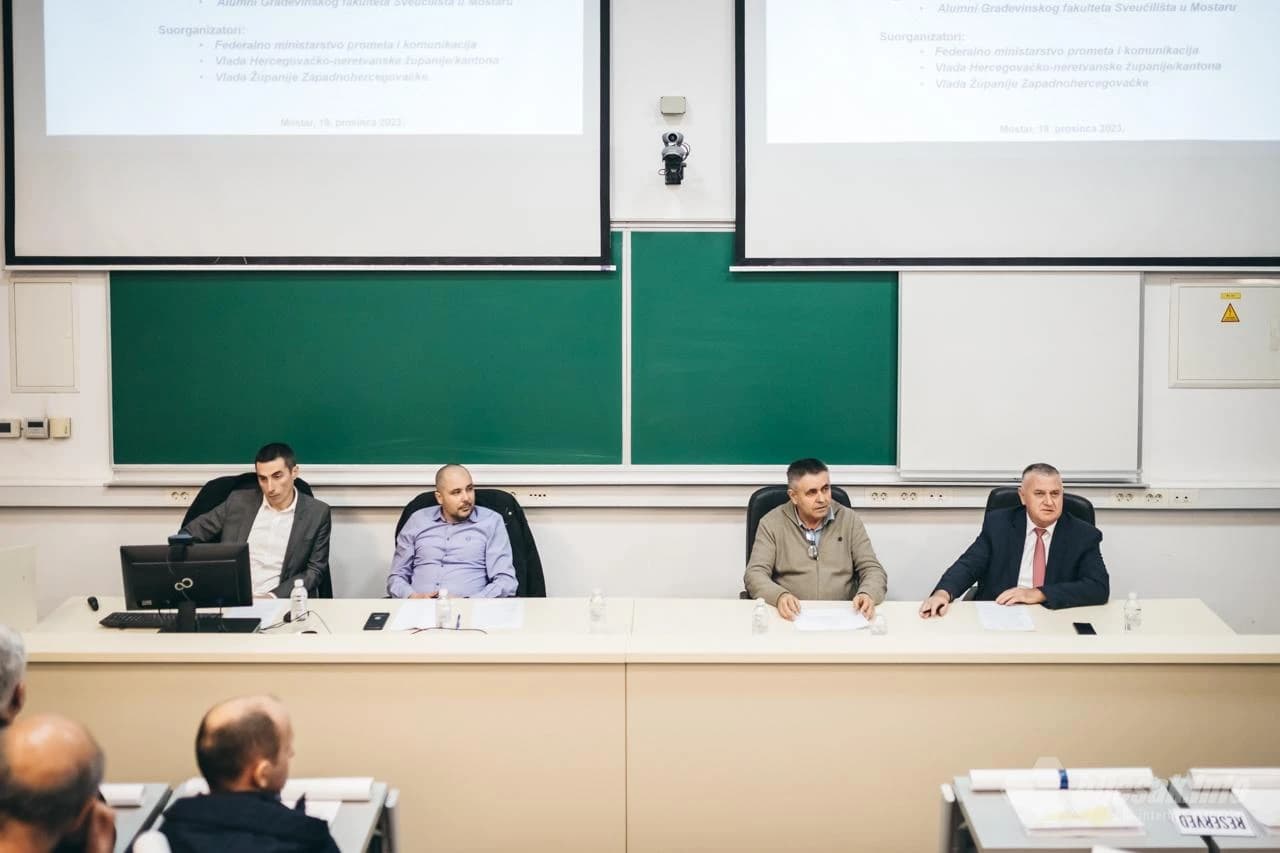 Okrugli stol - Cestovna mreža Mostara i cijele Hercegovine - jučer, danas, sutra