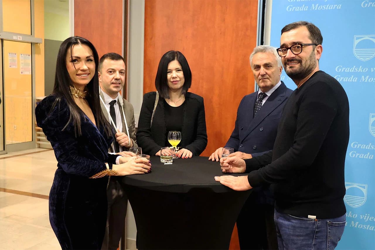 Božićni prijem u Gradskoj vijećnici