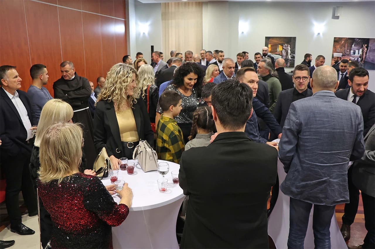 Božićni prijem u Gradskoj vijećnici