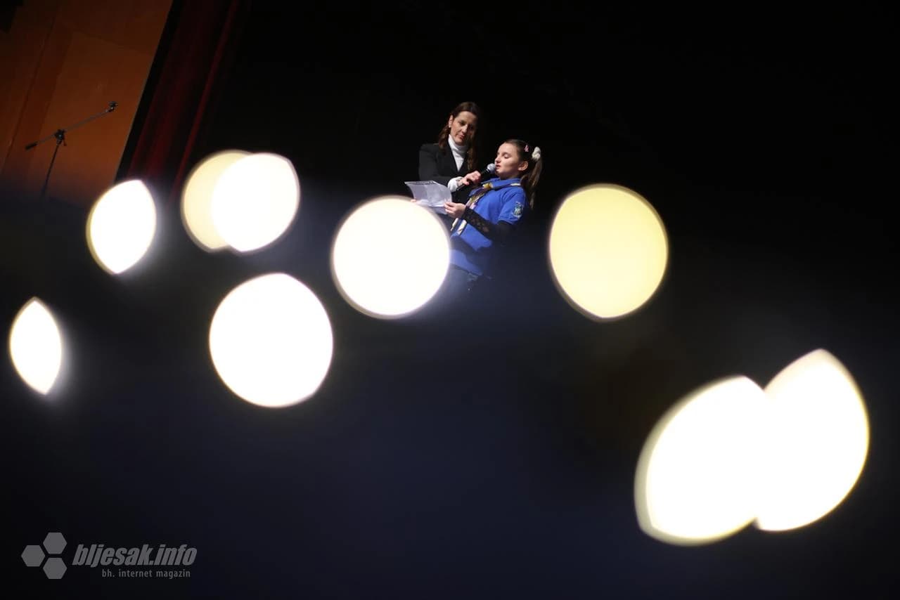 Svečanost svjetla u Mostaru