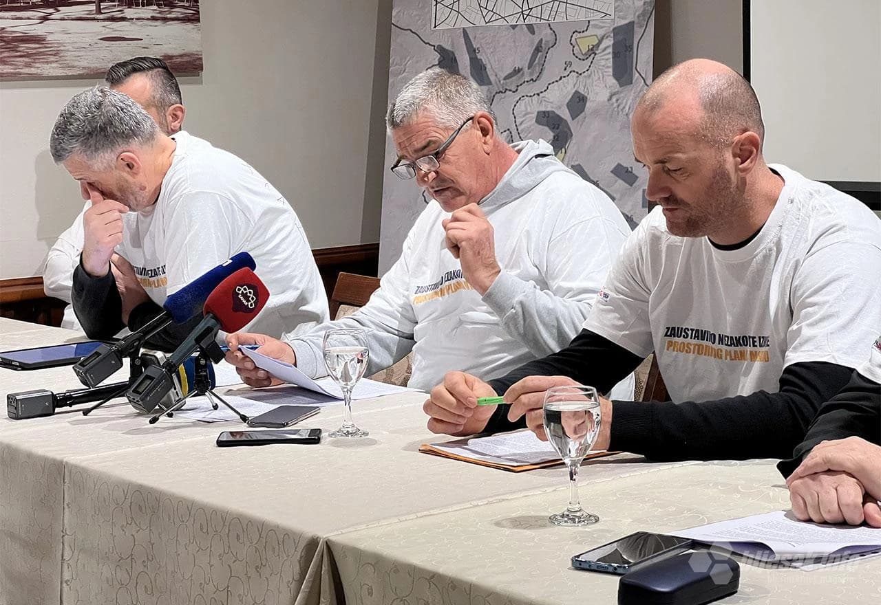 Konferencija za medije Zaustavimo nezakonite izmjene Prostornog plana u Mostaru 