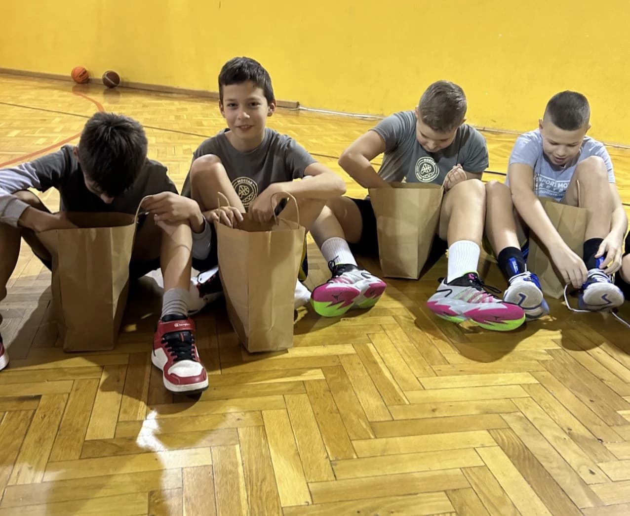 Najmlađi polaznici škole 