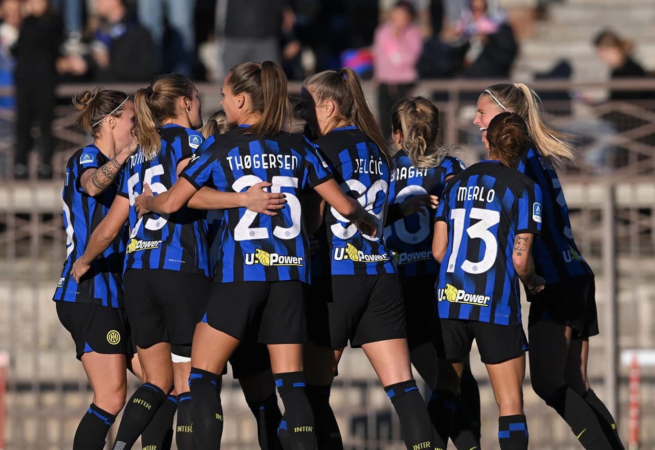 Slavlje Interovih nogometašica