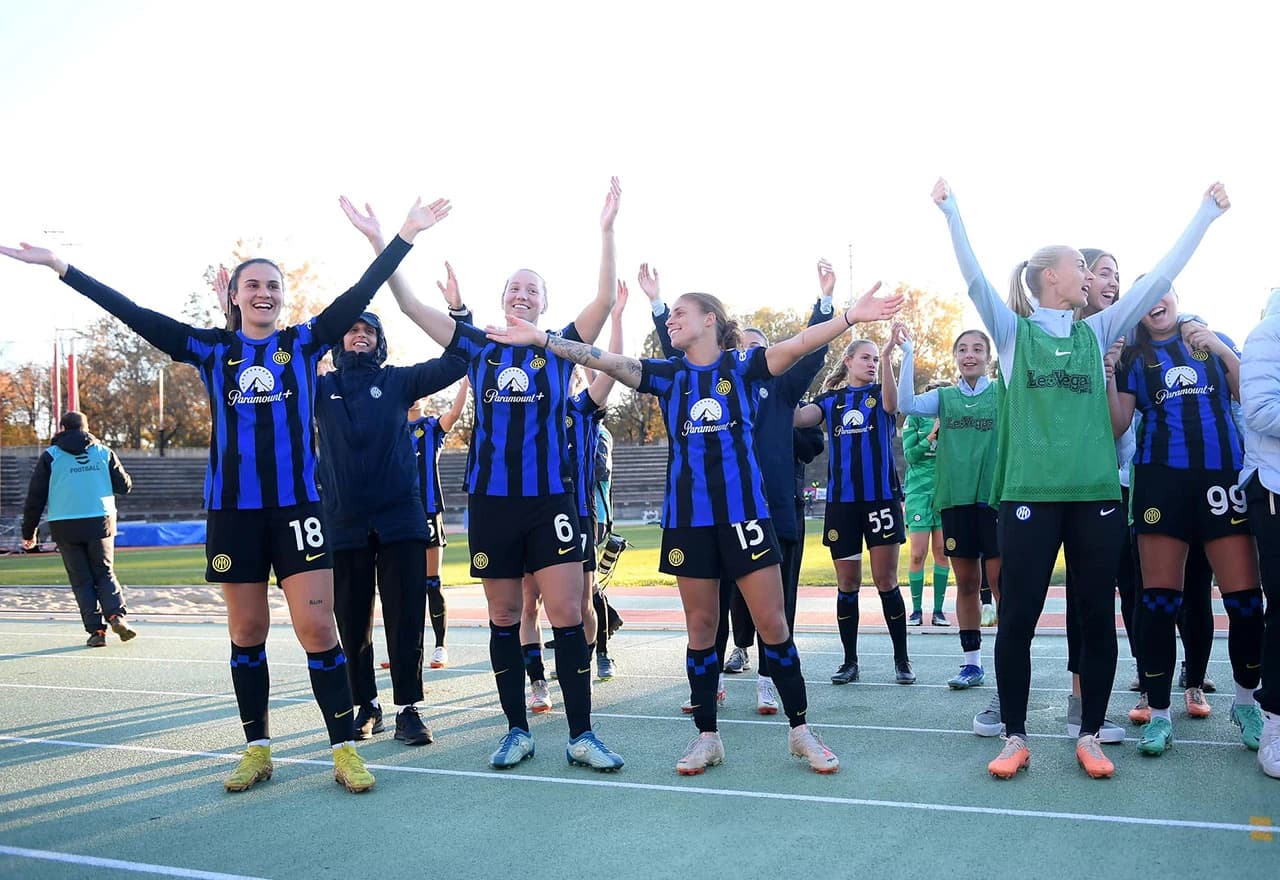 Slavlje Interovih nogometašica