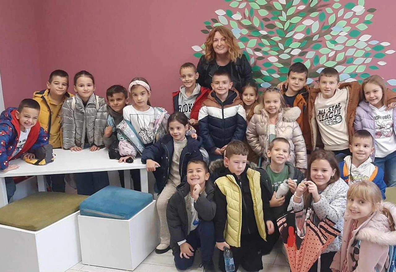 Prvašići u posjetu Narodnoj knjižnici HNŽ Mostar